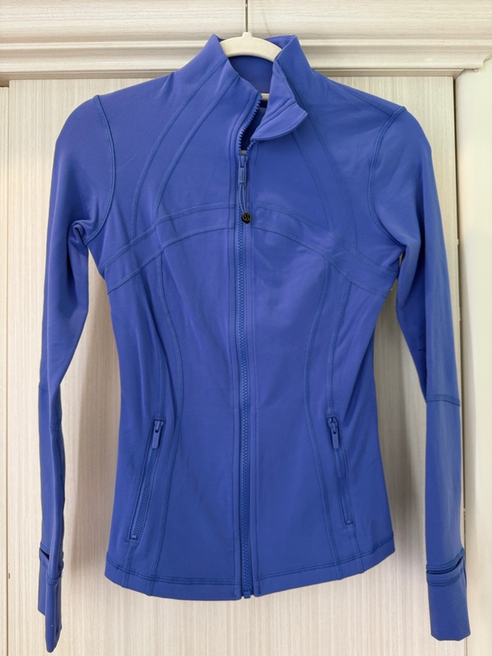 Lululemon athletica Women’s Stretch Zip-Up Define Jacket Periwinkle Blue